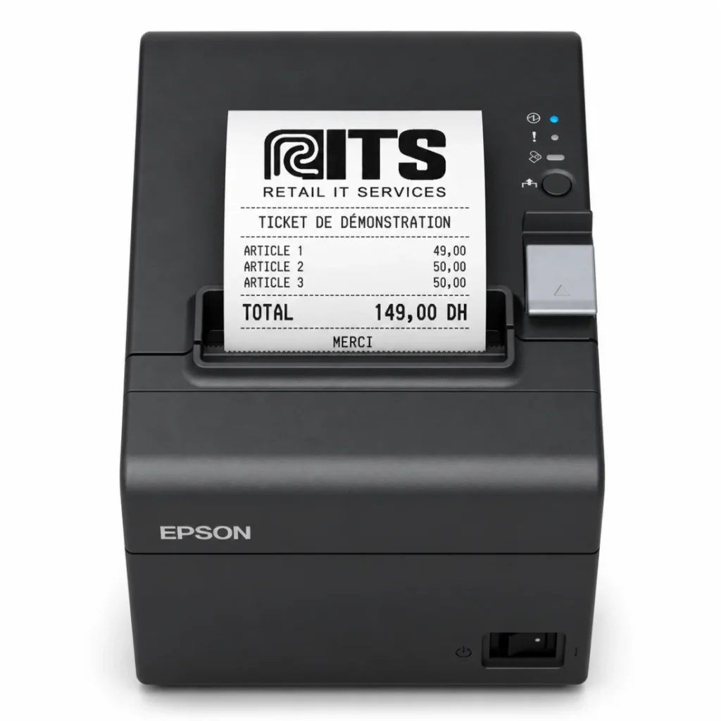 Epson TM-T20III - Main view — RITS demonstration receipt